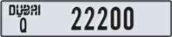 dubai - code - Q - number -22200