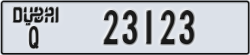 dubai - code - Q - number -23123