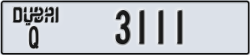 dubai - code - Q - number -3032
