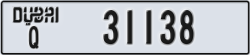 dubai - code - Q - number -31138