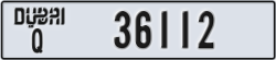 dubai - code - Q - number -36033