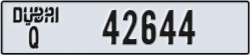 dubai - code - Q - number -42644