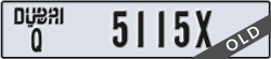 dubai - code - Q - number -5115X