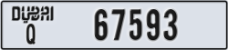 dubai - code - Q - number -67593