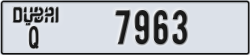 dubai - code - Q - number -7963