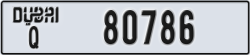 dubai - code - Q - number -80786