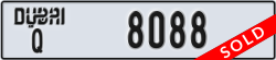 dubai - code - Q - number -8088