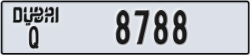 dubai - code - Q - number -8788