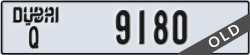 dubai - code - Q - number -9180
