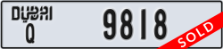 dubai - code - Q - number -9818