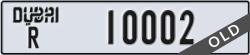 dubai - code - R - number -10002