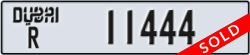 dubai - code - R - number -11444