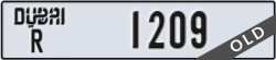 dubai - code - R - number -1209