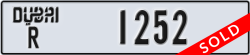 dubai - code - R - number -1252