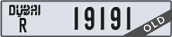 dubai - code - R - number -19191