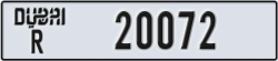 dubai - code - R - number -20072