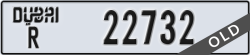 dubai - code - R - number -22732