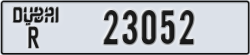 dubai - code - R - number -23052