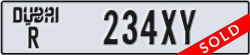 dubai - code - R - number -234XY