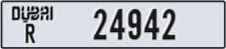 dubai - code - R - number -24942