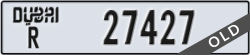dubai - code - R - number -27427