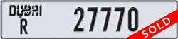dubai - code - R - number -27770