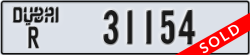 dubai - code - R - number -31154