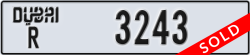 dubai - code - R - number -3243