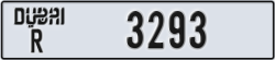 dubai - code - R - number -3293