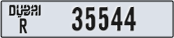 dubai - code - R - number -35544
