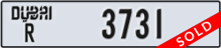 dubai - code - R - number -3731
