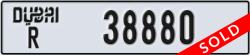 dubai - code - R - number -38880