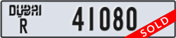 dubai - code - R - number -41080