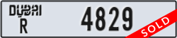 dubai - code - R - number -4829