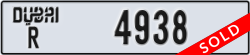 dubai - code - R - number -4938