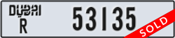dubai - code - R - number -53135