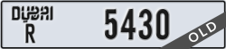 dubai - code - R - number -5430