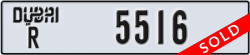 dubai - code - R - number -5516