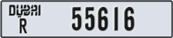 dubai - code - R - number -55616