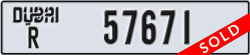 dubai - code - R - number -57671