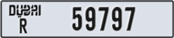dubai - code - R - number -59797