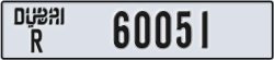 dubai - code - R - number -60051