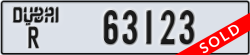 dubai - code - R - number -63123