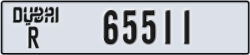 dubai - code - R - number -65432