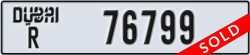 dubai - code - R - number -76799