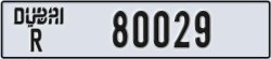 dubai - code - R - number -80029