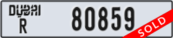 dubai - code - R - number -80859