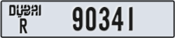dubai - code - R - number -90341