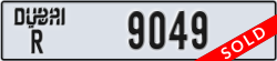 dubai - code - R - number -9049