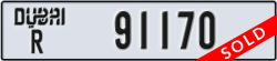 dubai - code - R - number -91170